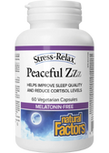 Stress-Relax Peaceful Zzz (Melatonin Free) - 60 V-Caps