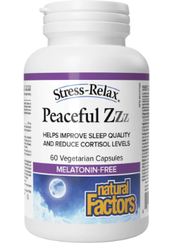 Stress-Relax Peaceful Zzz (Melatonin Free) - 60 V-Caps
