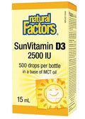 SunVitamin D3 2,500iu - 15ml