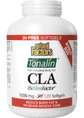 Tonalin CLA 1,000mg - 120 Softgels + BONUS