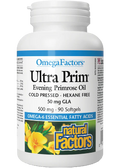 Ultra Prim Evening Primrose Oil 500mg - 90 Softgels