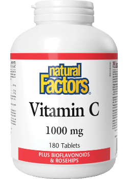Vitamin C 1,000mg + Bioflavonoids & Rosehips - 180 Tabs