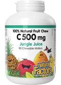 Vitamin C 500mg (Jungle Juice) Chewable - 90 Wafers