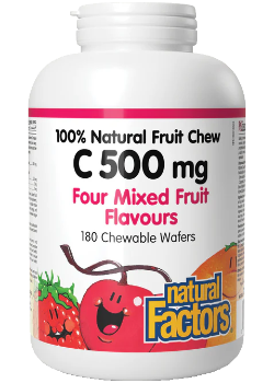 Vitamin C 500mg (Mixed Fruit) Chewable - 180 Wafers