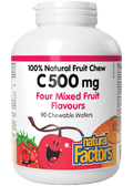 Vitamin C 500mg (Mixed Fruit) Chewable - 90 Wafers