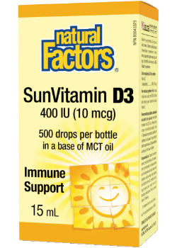 SunVitamin D3 400iu Drops - 15ml