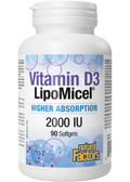 Vitamin D3 LipoMicel 2000iu - 90 Softgels