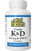 Vitamin K + D - 60 Softgels