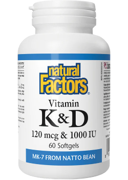 Vitamin K + D - 60 Softgels