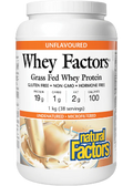 Whey Factors Protein (Unflavoured) - 1kg + BONUS