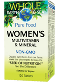 Whole Earth & Sea Women's Multivitamin And Mineral - 120 Tabs + BONUS