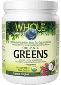 Whole Earth & Sea Pure Food Fermented Organic Greens (Organic Tropical) - 405g + BONUS