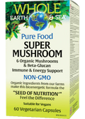 Whole Earth & Sea Pure Food Super Mushroom - 60 V-Caps