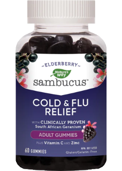 Sambucus Cold & Flu Relief Adult Gummies - 60 Gummies