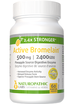 Active Bromelain 500mg (2400GDU) - 60 V-Caps