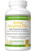 Active Multi Enzymes Plus (With Probiotics & Ginger) - 240 V-Caps + BONUS