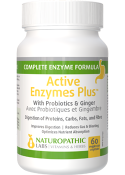 Active Multi Enzymes Plus (With Probiotics & Ginger) - 60 V-Caps