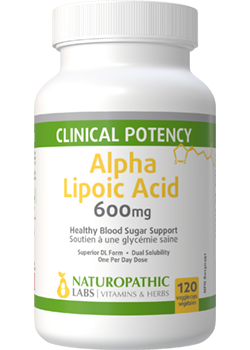 Alpha Lipoic Acid (Superior DL Form) 600mg - 120 + 60 V-Caps FREE