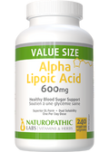 Alpha Lipoic Acid (Superior DL Form) 600mg - 240 V-Caps + BONUS