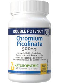 Chromium Picolinate 500mcg - 60 V-Caps