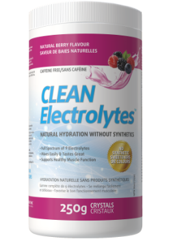 Clean Electrolytes (Natural Berry / No Synthetics) - 250 + 100g FREE