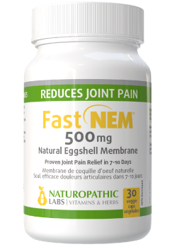 Fast NEM 500mg (Natural Eggshell Membrane) - 30 V-Caps