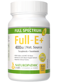 Full Spectrum Vit. E 400iu (+ Tocotrienols, Black Pepper, & MCT) - 60 Softgels