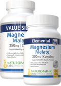 Magnesium Malate 250mg - 240 + 60 V-Caps FREE
