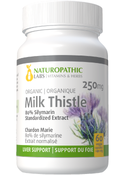 Milk Thistle (Organic) 250mg 80% Sylmarin - 60 V-Caps