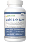 Multi-Lab Men's Bioavailable Daily Vitamin - 120 + 60 V-Caps FREE