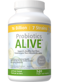 Probiotics Alive 16 Billion (Multi Strain / Shelf Stable) - 240 V-Caps + BONUS