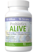 Probiotics Alive For Women 50 Billion (Plus FOS Prebiotic) - 60 + 30 V-Caps FREE