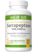 Serrapeptase 120,000SU (Enteric Coated) - 240 V-Caps + BONUS