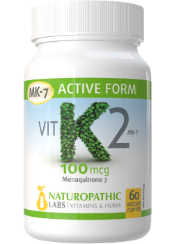 Vitamin K2 100mcg - 60 V-Caps