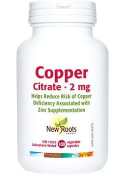 Copper Citrate 2mg - 100 V-Caps