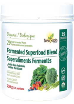 Fermented Superfood Blend + Inulin From Artichoke (Organic) - 230g