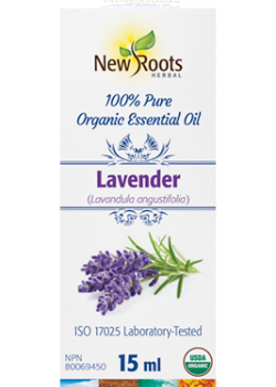 Lavender Essential Oil (100% Pure, Organic) - 15ml
