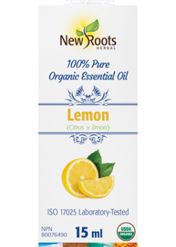 Lemon Essential Oil (100% Pure, Organic) - 15ml