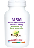MSM (Methylsulfonylmethane) 850mg - 180 V-Caps