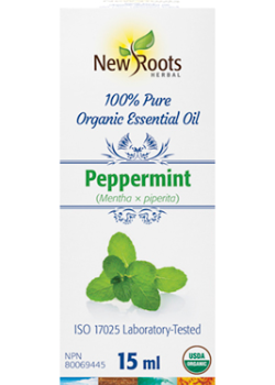Peppermint Essential Oil (100% Pure, Organic) - 15ml