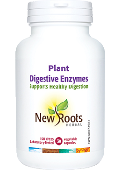 Plant Digestive Enzymes 500mg - 30 V-Caps