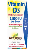 Vitamin D3 2,500iu Extra Strength - 15ml