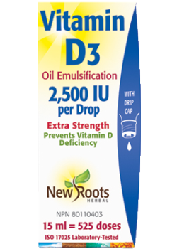 Vitamin D3 2,500iu Extra Strength - 15ml