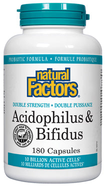 Acidophilus & Bifidus Double Strength - 180 + 90 Caps FREE