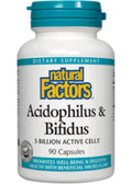 Acidophilus & Bifidus Regular Strength - 90 Caps