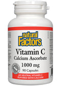 Vitamin C Calcium Ascorbate 1,000mg - 90 Caps