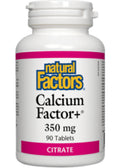 Calcium Factor 350mg - 90 Tabs + BONUS