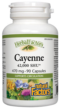 Cayenne 42,000 SHU 470mg - 90 Caps