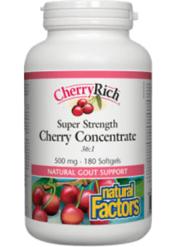 CherryRich 500mg Cherry Concentrate - 180 Softgels