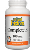 Complete B 100mg T/R - 180 Tabs + BONUS